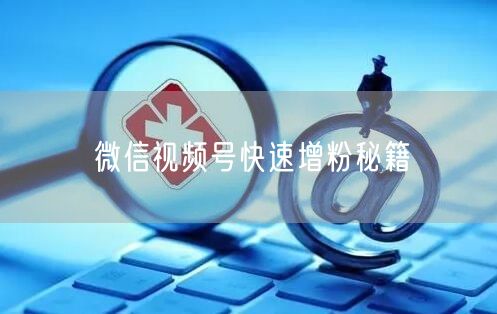 微信视频号快速增粉秘籍